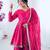  Pink chanderi embroidered Suit set