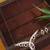 Rose gold plated traditional single line american diamond pendant with black bead chain mangalsutra for women (d103)