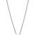 Rose gold plated traditional single line american diamond black bead chain mangalsutra for women (d116)