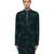 Green embroidered georgette kurta set