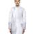 White embroidered silk kurta set