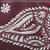 wine handloom silk embroidered katha stitch work saree with blouse piece