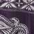 purple handloom silk embroidered katha stitch work saree with blouse piece