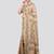 beige handloom silk embroidered katha stitch work saree with blouse piece