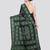 black handloom silk embroidered katha stitch work saree with blouse piece