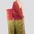 maroon handloom cotton bleand saree with blouse piece