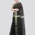 black handloom cotton bleand saree with blouse piece