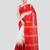 white handloom cotton bleand saree with blouse piece