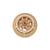 Gold plated traditional floral design comfort fit finger ring for women (fl268)
