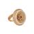 Gold plated traditional floral design with pearl comfort fit finger ring for women (fl272)
