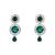 Gold plated traditional multi-layer round stone necklace jewellery with earrings & maang tikka set for women (ij409zg z)