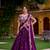 Purple Embroidered Silk Lehenga Choli with Dupatta & Blouse – Heavy Zari Work Traditional Wedding Wear