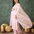 Women Gorgeous Cotton Blend Fabric Thread Work Straight Kurta, Pant and Dupatta Set