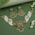 Gold plated traditional kundan pearl multi layered choker necklace jewellery set for women (ml445w)