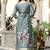 Light grey viscose silk beads work desginer suit