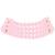 Gold plated pink pearl beaded stylish moti choker necklace for women 