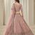 Pink Embroidered Sequins Work Art Silk Lehenga Choli
