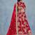 Red Embroidered Zari Work Art Silk Lehenga Choli