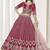 Rani Pink Embroidered Sequins Work Art Silk Lehenga Choli
