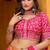 Pink Embroidered Sequins Work Art Silk Lehenga Choli