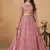 Pink Embroidered Sequins Work Organza  Lehenga Choli
