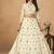 White Embroidered Sequins Work Organza  Lehenga Choli