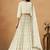 White Embroidered Gota Patti Art Silk Lehenga Choli