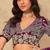 Purple Embroidered Sequins Work Art Silk Lehenga Choli
