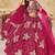 Pink Embroidered Sequins Work Art Silk Lehenga Choli