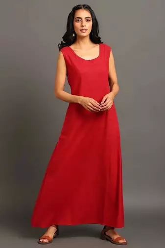 Maroon everyday elegance kurta set