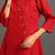 Maroon everyday elegance kurta set