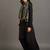 Black boho balloon dress