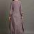 Grey boho balloon dress