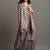 Grey boho balloon dress