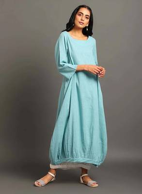 Turq cool boho dress 1