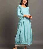 Turq cool boho dress