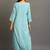 Turq cool boho dress