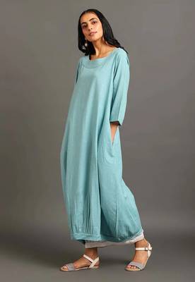 Turq cool boho dress 3