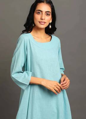 Turq cool boho dress 4
