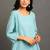 Turq cool boho dress