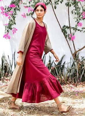 Beige sufi faiz co-ord set 2