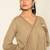 Beige sufi aza boho dress