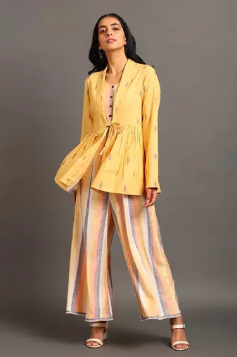 Butter scotch co-ord set