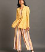 Butter scotch co-ord set