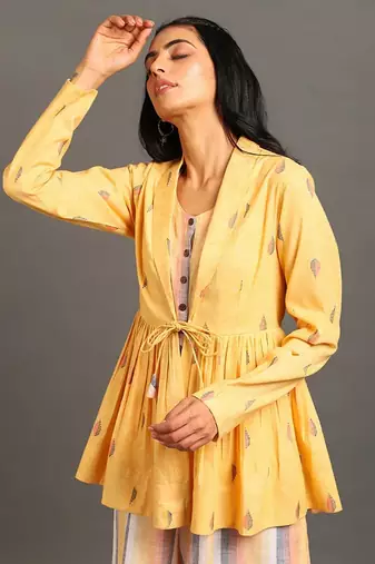 Butter scotch co-ord set
