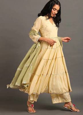Cream fizaa kurta set 3
