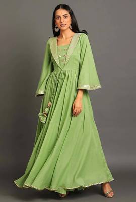 Benazir long anarkali dress 1