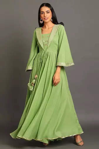 Benazir long anarkali dress