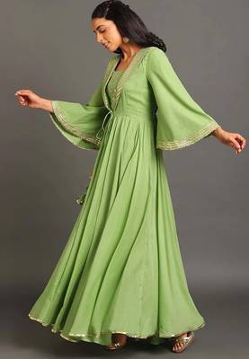Benazir long anarkali dress 3