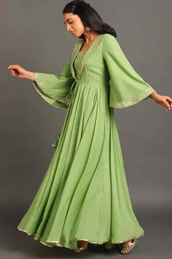 Benazir long anarkali dress